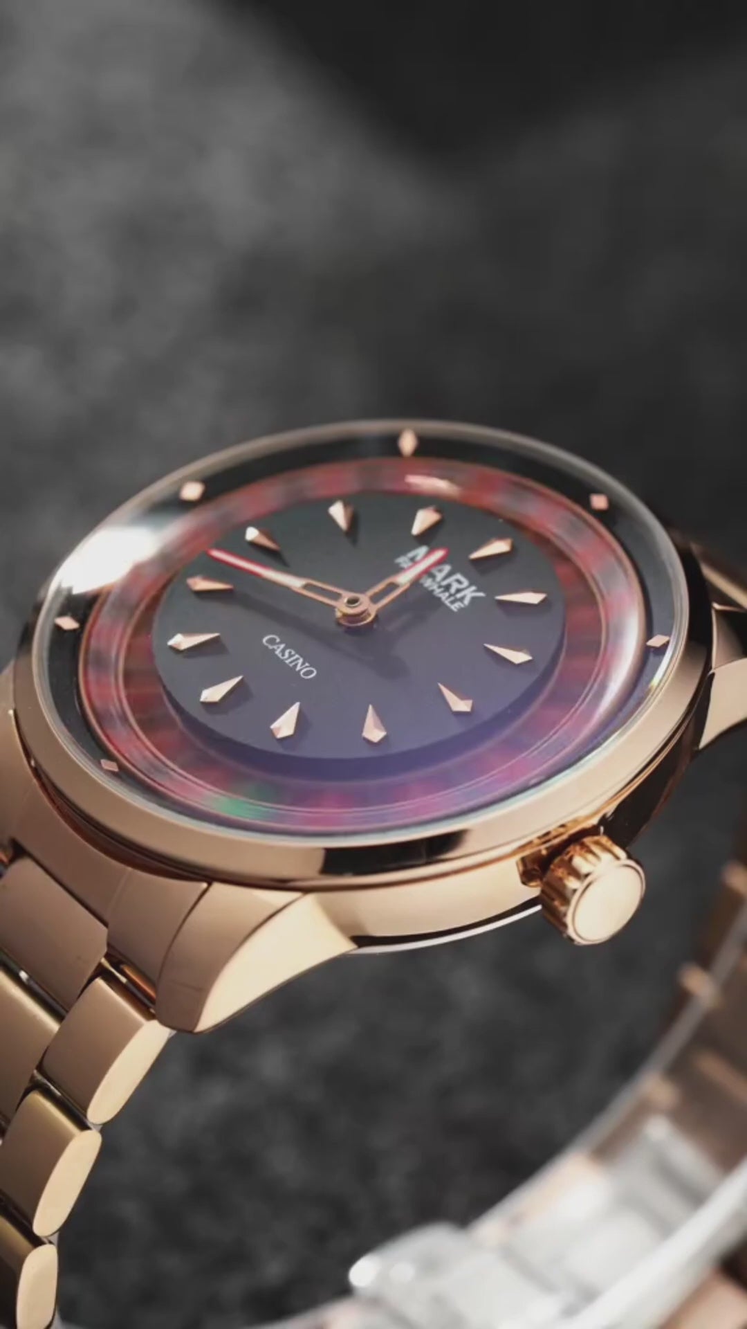 Mark Fairwhale Roulette Watch — Rotating Casino Dial